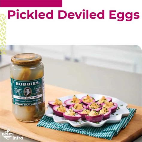 Purple Pickled Devilish Eggs • Martindales Natural Market