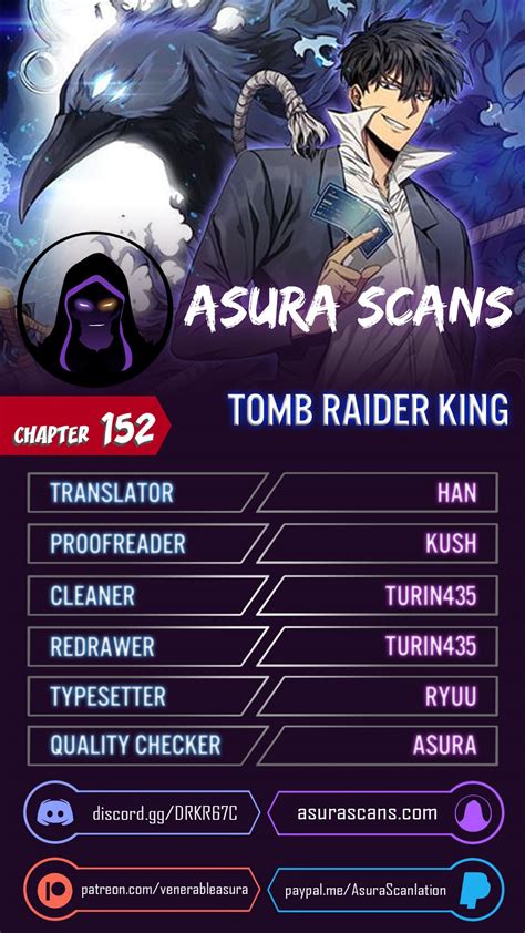 No extra discussions/reactions of the same release/translation or page/panel rips of the latest chapter of something. Tomb Raider King , Chapter 152 - Tomb Raider King Manga Online