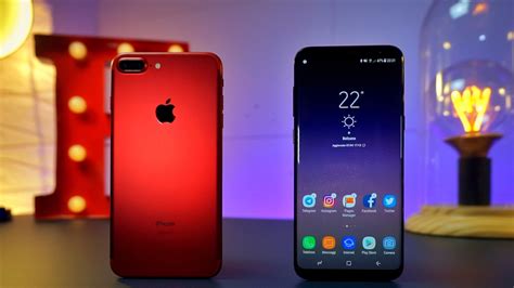 Both lines have stereo speakers and a lightning port, as well as a. Galaxy S8+ vs iPhone 7 Plus - This time Samsung has beaten ...
