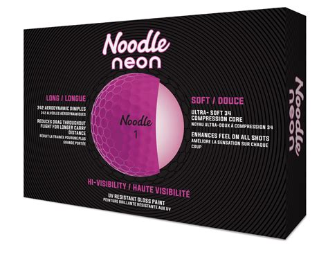 Taylormade Noodle Neon Golf Balls 12 Pk Pink Canadian Tire