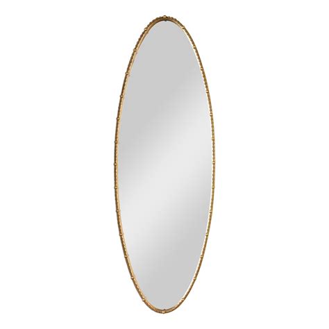 Check spelling or type a new query. Tall Beaded Gold Oval Wall Mirror | 68" Thin Frame Spiral ...