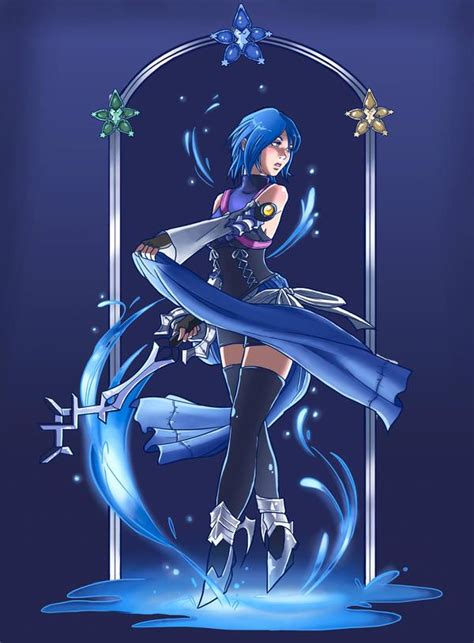 Kingdom Hearts Aqua Wallpaper Hd