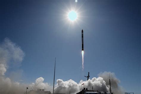 Rocket Lab Launches Japanese Satellite From The Space Companys Complex