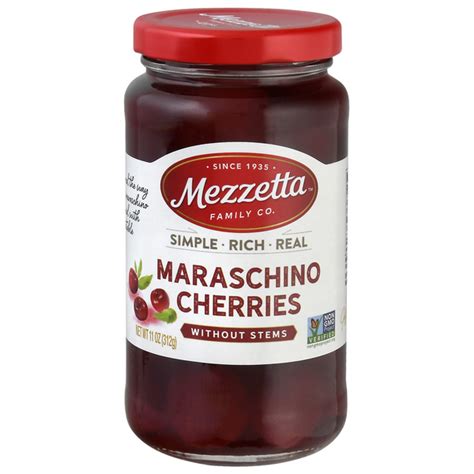 Save On Mezzetta Maraschino Cherries Without Stems Order Online Delivery Stop And Shop