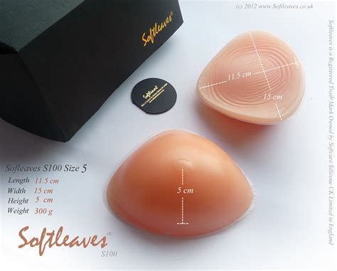 softleaves c100 triangular silicone breast forms not breast prosthesis implants ebay
