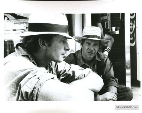 Witness 1985 Director Peter Weir And Harrison Ford Harrison Ford
