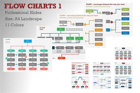 Flow Charts 1 Powerpoint Template Creative Powerpoint Templates