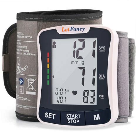 Automatic Digital Blood Pressure Monitor Wrist Cuff For Home Testing 1
