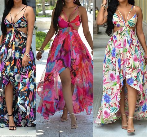 Womens Summer Long Maxi Dress Chiffon Skirt Slip Dress Beach Dresses Us Stock Ebay