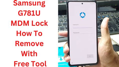Samsung G781U MDM Lock How To Remove With Free Tool How To Remove