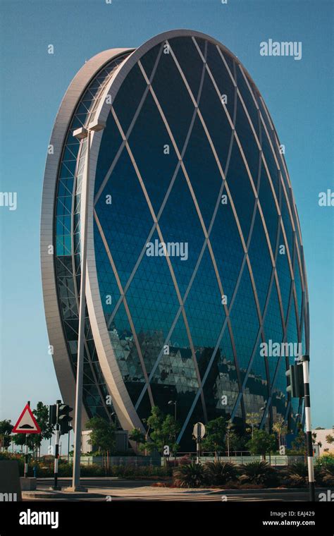 Aldar Headquarters Round Building In Al Raha Gardens Abu Dhabi United