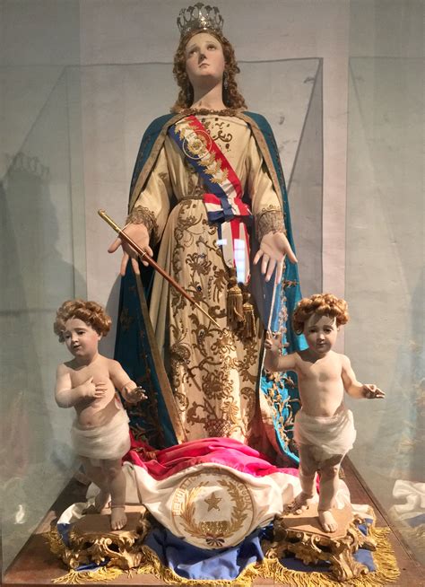 Virgen De La Asunción En La Casa De La Independencia De Asunción
