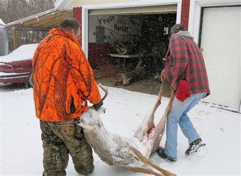 Its The Season To Cut Up Deer The Side Hustle Mpr News
