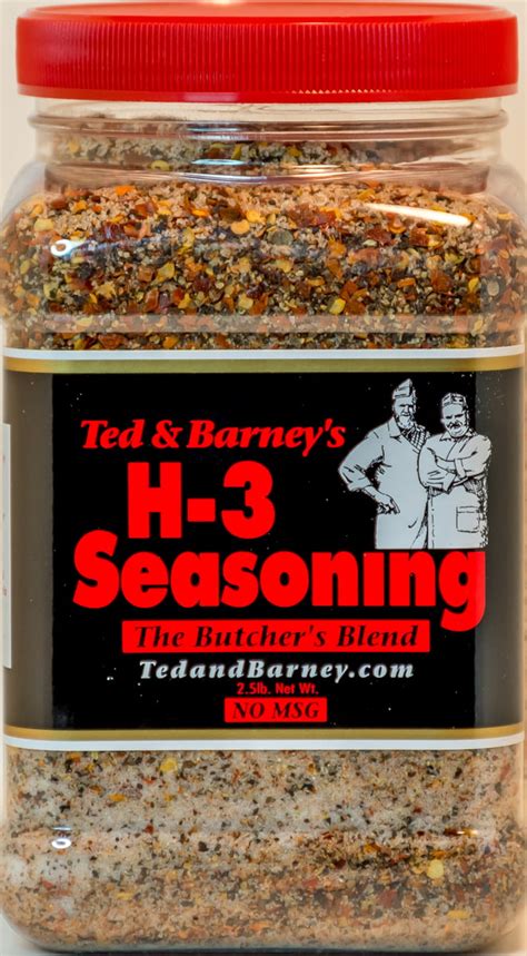 Meat Seasoning Ted And Barney — H 3 Meat Seasoning 25