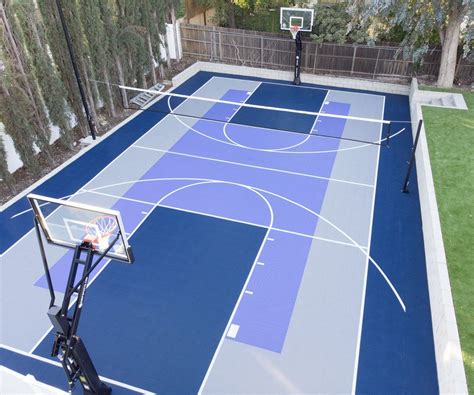 Gallery Of Backyard Court And Home Gym Installations Featuring