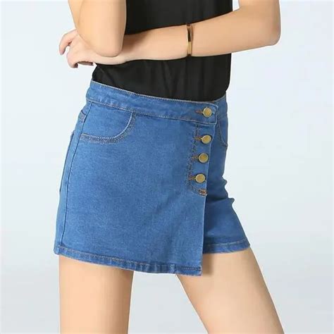 Buy 2017 Hot Sell Summer Fashion Women Denim Skirts Jean Mini Skirt Sexy Girls