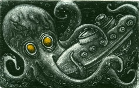 Wrath By Benjamin Brockman Awesome Octopus And Submarine Design