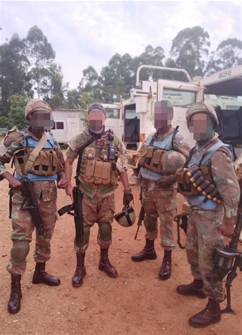 South African Sandf Paratroopers On Ops In The Drc 2020 Airborne