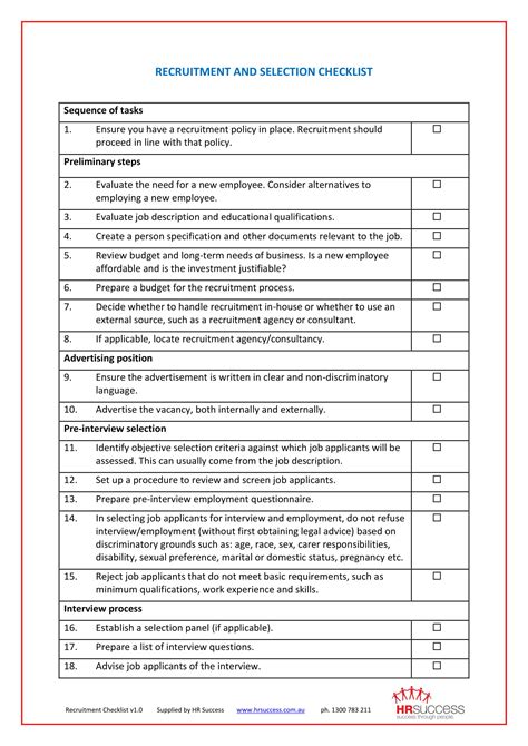 Hiring Employees Checklist 10 Examples Format Pdf Examples Hot Sex Picture