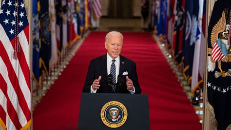 Biden Tells Nation There Is Hope After A Devastating Year The New