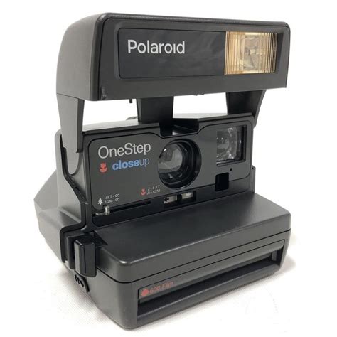 Vintage Polaroid 600 One Step Close Up Instant Camera Closeup Cleaned