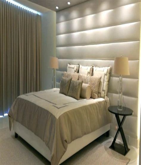 Fabric Upholstered Horizontal Design Headboard Wall Panels Chic Concept