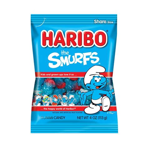 Haribo Smurfs 113g 4oz American Food Mart