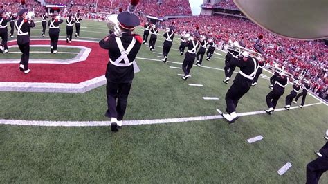 Ohio State University Marching Band Pregame Vs Notre Dame Youtube