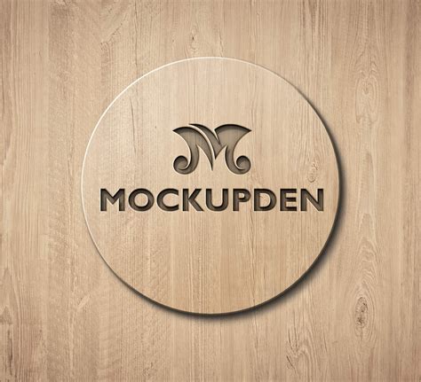Free Logo Mockup Template Psd Mockup Den