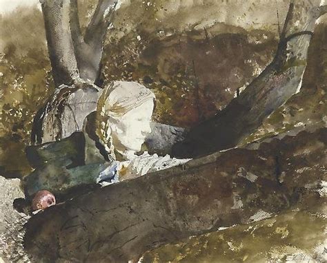 Andrew Wyeth Helga On Paper Adelson Galleries