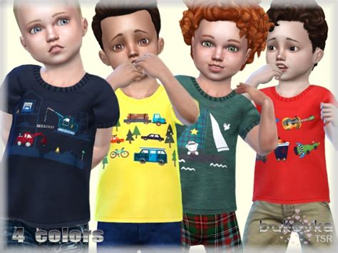 Shirt Toddler Male By Bukovka At Tsr Sims 4 Updates
