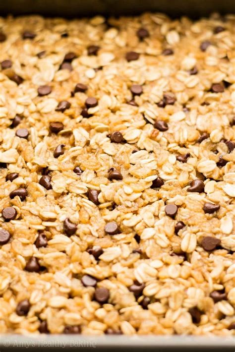 Healthy Chocolate Chip Granola Bar Bites With Video Amys Healthy