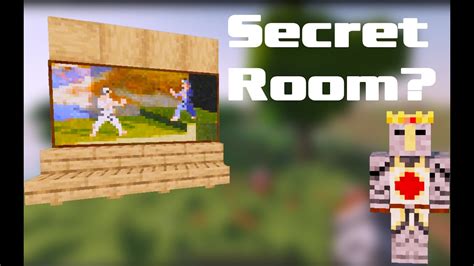 How To Make A Secret Room In Minecraft Youtube