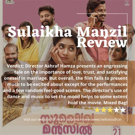 Sulaikha Manzil Movie Review Analysis Hello South