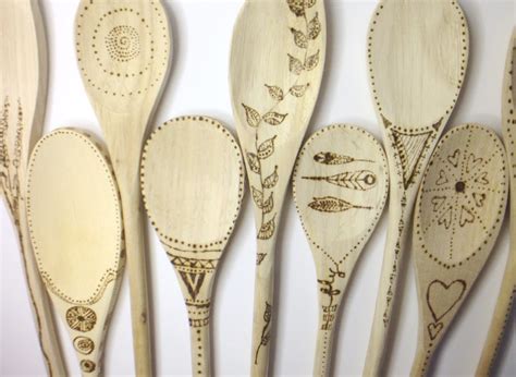 Engraved Wooden Spoons New England Today