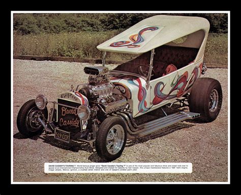 David Cassidys Touring T Show Car 1974 Hot Rods Cars Weird