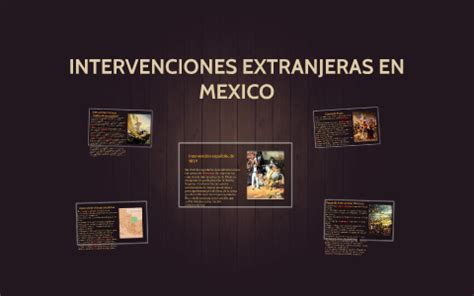 Intervenciones Extranjeras En Mexico By Omar Solano