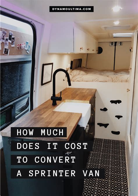 But to help answer that question, we tracked and categorized the cost of our entire diy camper van conversion. How Much Does It Cost To Convert A Sprinter Van - 2018 | Sprinter van, Camper van conversion diy ...