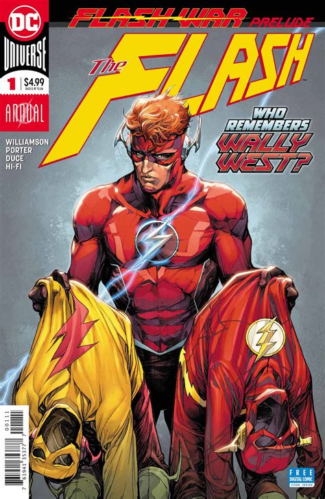 Review The Flash Annual Barry Wally Wally Geekdad