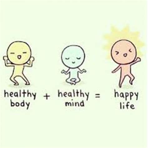 maintaining a healthy mind and body