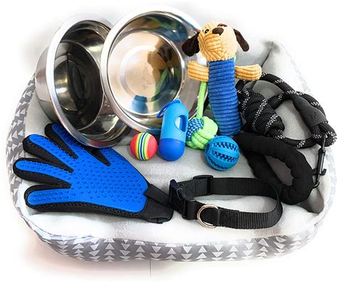 Small Dogpuppy Starter Kit 11 Piece Dog Supplies Assortments Set