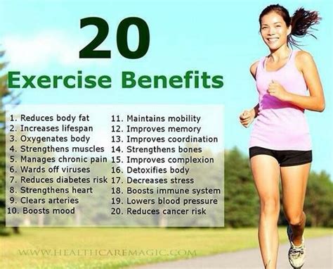 Benefits Of Exercise Benefits Of Exercise Exercise Detoxify Body