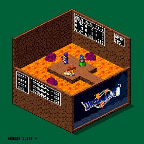 Wanpaku Pixels Slime Dragon Quest Dragon Quest Dragon Quest V Animated Animated 