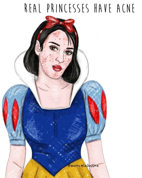 Illustrator Reimagines Disney Princesses With Body Hang Ups To Show Were All Beautiful Metro News