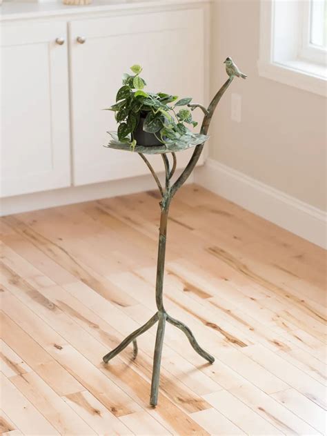 If you shop smart you can actually save a lot. Woodland Branch and Leaf Plant Stand | Gardener's Supply ...