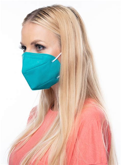 Dodání 2 dny nově test. DIALEKARNA.CZ - Respirátor FFP2 GOOD MASK GM2 tyrkysový ...