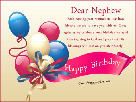 Nephew Birthday Messages Happy Birthday Wishes For Nephew Wordings