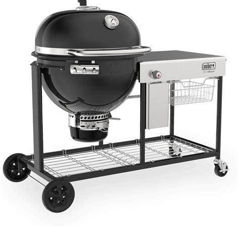 Weber 18501101 Summit Kamado S6 Freestanding Charcoal Grill With 452 Sq