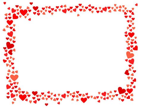 Valentines Day Border Illustrations Royalty Free Vector Graphics