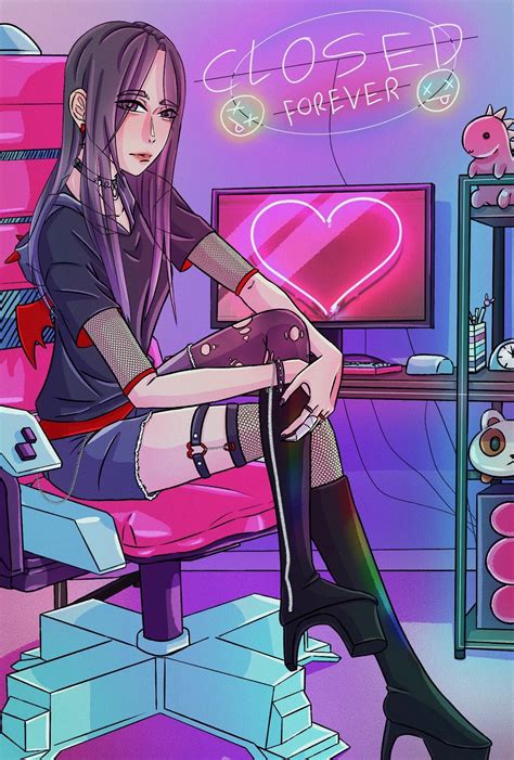 Artstation Gamer Girl 2021